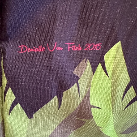 Oblong box shop Denialle Von Fitch Tiki Rockabilly Pinup Skirt - Picture 7 of 8